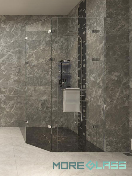  Thiết kế vách kính tắm nhà lô phố Maison Du Park 