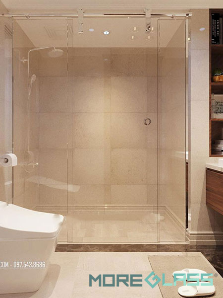  Thiết kế vách tắm kính cửa trượt duplex thanh xuân complex