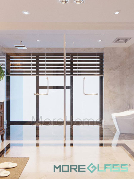  Thiết kế vách tắm kính 180 độ chung cư duplex thanh xuân complex