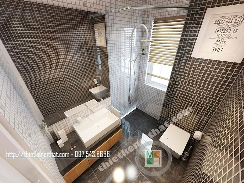 Vách kính 135 độ