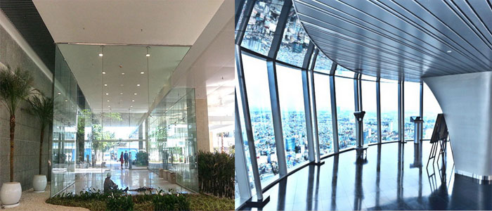 Bất ngờ với công năng của vách kính cường lực Bất ngờ với công năng của vách kính cường lực