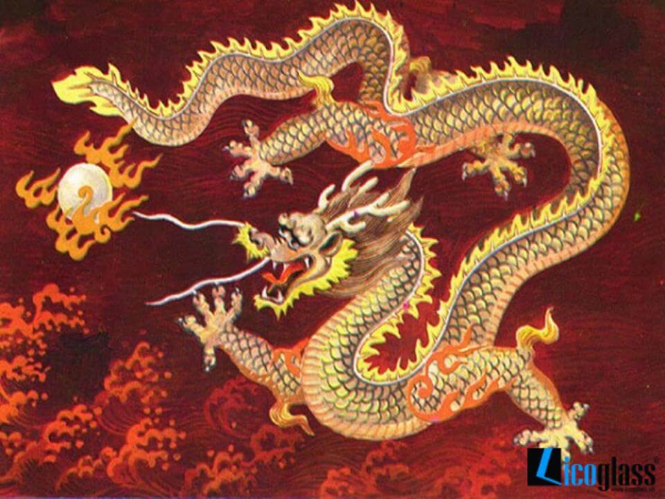 tranh kính treo tường